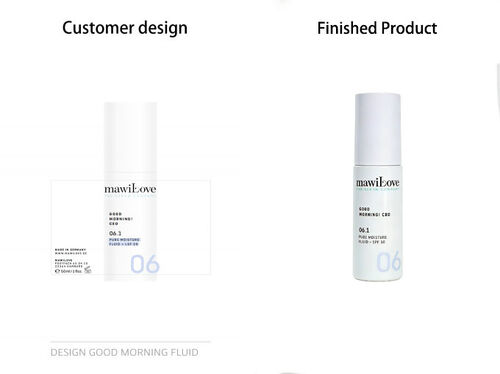 50ml high-quality custom-printed German-designed PET emulsion bottle