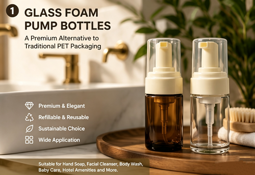 Latest company news about Why More Brands Are Switching from PET to Glass Foam Pump Bottles in 2026