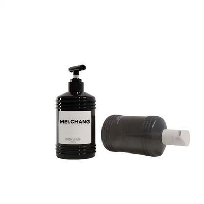 500ml PET Shampoo And Body Wash Bottle Empty Packaging