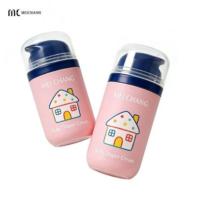 50ml & 100ml 베이비 스킨 오벌 에어리스 보틀 BPA-Free, 유아 스킨케어를 위한 누수 방지 PP 포장 (MC-244)