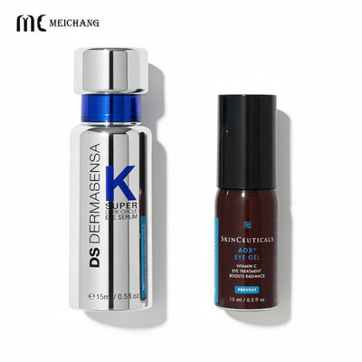 ABS malzemesi Anti- kırışıklık serum için hava geçirmez tazelik kilidi ve özelleştirilebilir logo ile hava geçirmez pompa şişesi