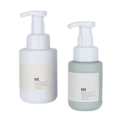 200ml 350ml PET Cosmetische Schuimpomp Fles Onbreekbaar Aangepaste Kleuren (MC-PM-411)