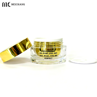 Giá tốt. 15G,30G 50G Luxury Double-Wall Acrylic Cream Jar for Moisturizers & Eye Creams Custom Logo Cosmetic Packaging ((MC-515) Các loại kem dưỡng ẩm và kem mắt trực tuyến