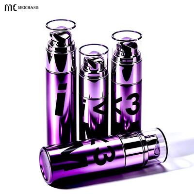 Καλή τιμή 20g / 30g / 40g / 50g PCR Metallic Airless Bottle for Anti-Aging Cream, Serum & Medical Skincare Packaging(MC-287) σε απευθείας σύνδεση