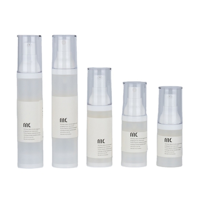 Good price PP 10ml-50ml Airless Pump Bottle Empty Plastic Pump Bottles Round Shape (MC-232) online