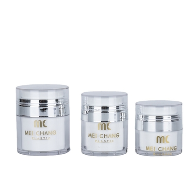 Good price PP Airless Pump Cream Jar 15ml 30ml 50ml Airtight Seal Empty Cosmetic Jars (MC-235) online