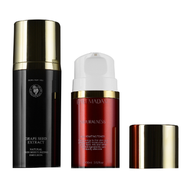 좋은 가격 50ml 80ml PP 공기 없는 펌프 병 이중 층 에뮬션 펌프 병 (MC-215) 온라인으로