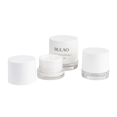 Good price Round Shape Acrylic Cosmetic Packaging Jar 15g 30g 50g Cosmetic Cream Jar (MC-Y-501) online