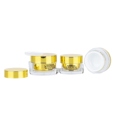 Good price 15g 30g 50g Square Acrylic Cream Jar Cosmetic Packing Small Makeup Jars (MC-Y-515) online