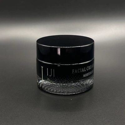 Good price 30g 50g Cosmetic Glass Cream Jar Skin Care Packaging Wide Mouth Design (MC-G-528) online