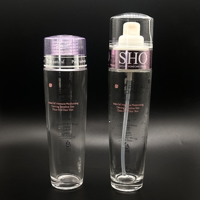 Good price 120ml Glass Cosmetic Spray Bottle Skin Care Makeup Bottles Custom Brand (MC-1301) online