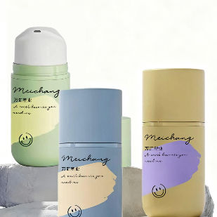 Good price PP 50ml Airless Lotion Pump Bottle Cylinder Shape  online