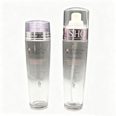 Bon prix Flacon pulvérisateur cosmétique en verre de 120 ml pour soins de la peau et maquillage, marque personnalisée (MC-1301) en ligne