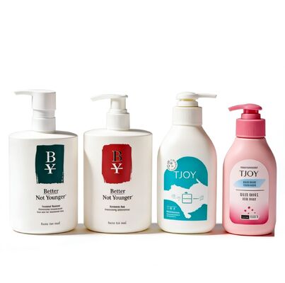 Buen precio Botellas de loción corporal personalizadas de 150 ml 250 ml 300 ml 500 ml de PET OEM (MC-413) en línea