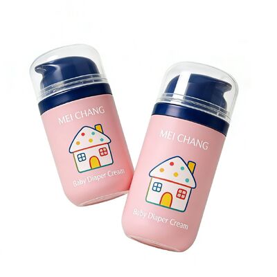 Καλή τιμή 50 ml & 100 ml Οβάλ μπουκάλι χωρίς αέρα για το δέρμα του μωρού Χωρίς BPA, διαρροής PP συσκευασία για φροντίδα του δέρματος των βρεφών ((MC-244) σε απευθείας σύνδεση