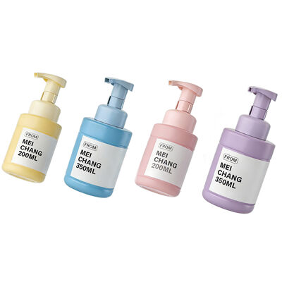 良い値段 200ml / 350ml シャボン / ハンド・サニタイザー / 顔クリーナー (MC-423) の 2 つのサイズの泡ポンプ 再充填可能なボトル オンライン