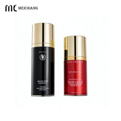 Buen precio Botella de vacío acrílica de doble capa de 50ML y 80ML, ideal para sueros, cremas, lociones y aceites faciales, embalaje personalizable de primera calidad (MC-251) en línea