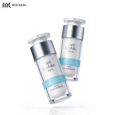 품질 15ML, 30ML, 50ML 사이즈의 누출 방지 밀폐로 된 의료용 두층 아크릴 공기 없는 펌프 병 공장