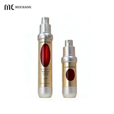 Buon prezzo Bottiglia pompa senza aria a forma di pillola con conservazione del vuoto di grado medico e volume di spray per sieri per la cura della pelle di 0,25 ml in linea