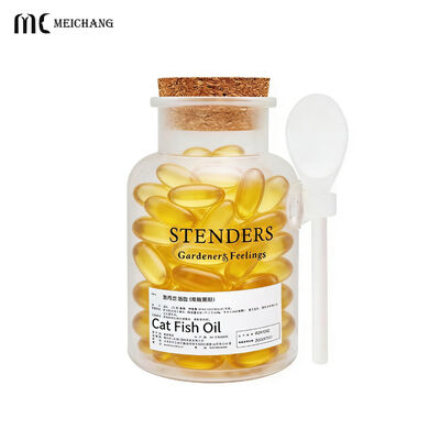 Good price Food-Grade Eco-Friendly PETG Jar with Built-in Measuring Spoon for Precise Supplement Storage online