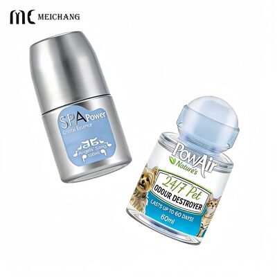 좋은 가격 60ml PETG 맑은 반려동물 아로마테라피 냄새 조절용 롤 온 병 (MC-PETG-1119) 온라인으로