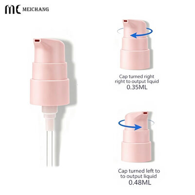 quality 0.35CC/0.48CC Precision Dispensing Dual-Dose Adjustable PCR Oil Pump with External Spring Temperature-Resistant 24/410 Precision Dosing Dispenser（MC-162) factory