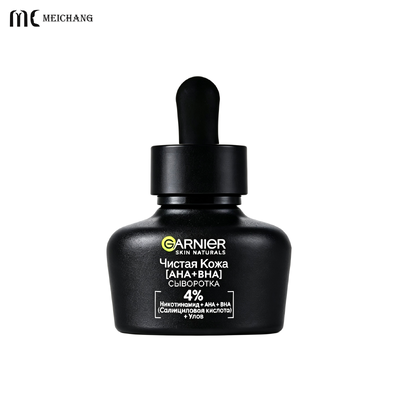 Guter Preis 30 ml matte schwarze Glas-Tropffflasche mit CR-Kinderdichte-Tropfkappe für CBD-Tinkturen und Kräuterextrakte ((MC-618) Online