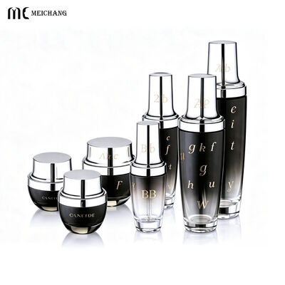 Good price Premium Glass Skincare Packaging Set with Optional Amber Light-Blocking Cream Jar & Serum Bottle Collection(MC-314) online