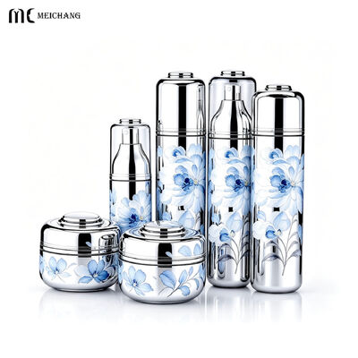 Buen precio Set de Envases de Vidrio Rellenables para Cuidado de la Piel con Diseño de Sellado de Frescura para Marcas de Belleza Sostenibles en línea