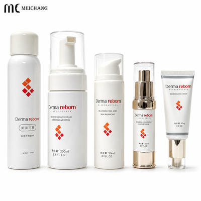 Qualidade Conjunto de Embalagens para Skincare de 15ml 30ml 50ml 100ml Personalizado | Frascos e Recipientes Cosméticos de Plástico Direto da Fábrica (MC-334) fábrica