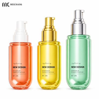 좋은 가격 40ml 60ml 80ml 100ml 120ml Eco-Friendly Pill-Shaped PCR PET Cosmetic Bottle with Interchangeable Fine Mist Spray & Lotion Pump for Body Oil & Skincare(MC-444) 온라인