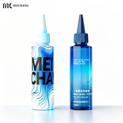 Qualité Flacon souple PET de 5-250 ml avec bouchon à pointe torsadée pour huile capillaire et soins du cuir chevelu (MC-1418) usine