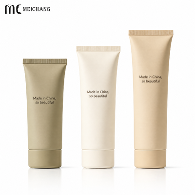 Calidad 20ml 30ml 50ml 100ml 120ml 150ml Flat Oval PE Cosmetic Squeeze Tube for Hand Cream & Lotion(MC-711) fábrica