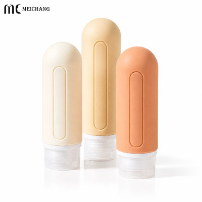 Calidad 89ml Refillable Capsule Silicone Travel Bottle Set(MC-1419) fábrica