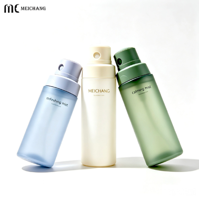 ভালো দাম 60ml 100ml 150ml Round PCR HDPE Powder Spray Bottle for Skincare Powder Packaging (MC-1504) অনলাইন