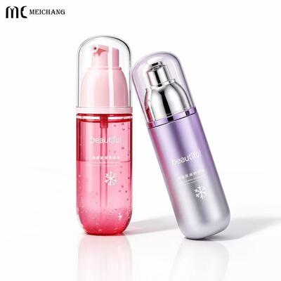 좋은 가격 100ml 120ml 150ml 두꺼운 벽 라운드 바닥 PET 화장품 포장 병, 로션 펌프 및 미스트 스프레이 펌프 옵션(MC-445) 온라인