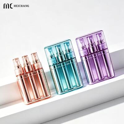 좋은 가격 3-in-1 3ml Refillable Travel Spray Bottle for Portable Cosmetic Packaging (MC-450) 온라인