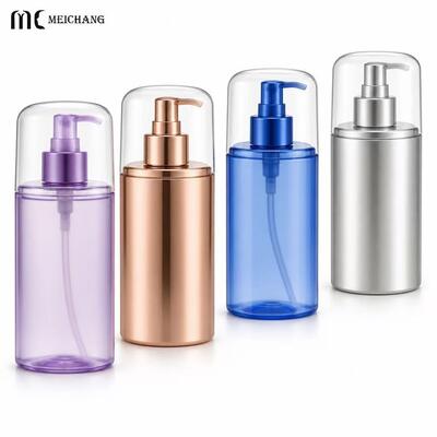 Bom preço 140ml Frasco Cosmético Oval Plano de PP com Bomba de Loção ou Spray Intercambiável (MC-1609) on-line